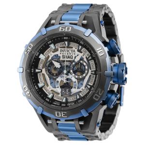 1 EDIÇÃO LIMITADA Invicta Reserve SHAQ 0,2 Carat Diamond Relógio Masculino 54mm, Aço, Titânio, Azul Gelo 37734 N1