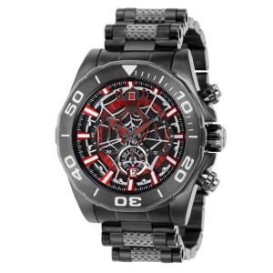 1 EDIO LIMITADA - Relgio masculino Marvel Black Widow - 52 mm. Ao. Prata 37834-N1