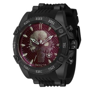1 EDIO LIMITADA Relgio masculino Marvel Punisher 52 mm. Preto 41244-N1