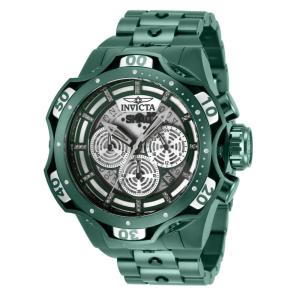 1 EDIO LIMITADA - Relgio masculino SHAQ com diamante de 0,15 quilates - 52,5 mm. Verde 34644-N1