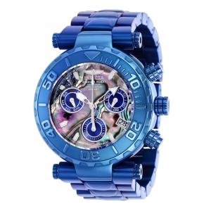1 EDIÇÃO LIMITADA Invicta Subaqua Relógio Masculino com Mostrador Abalone 47mm, Azul 40154 N1