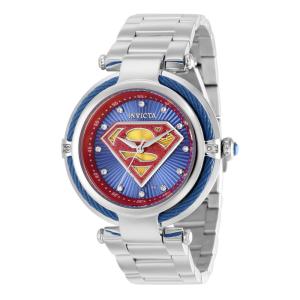 1 EDIÇÃO LIMITADA Invicta DC Comics Superman Relógio Feminino 40mm, Aço 36954 N1
