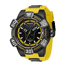 1 EDIO LIMITADA - Relgio masculino DC Comics Batman - 52 mm. Amarelo. Cinza 41074-N1