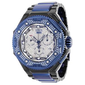 1 EDIO LIMITADA - SHAQ Reserve 1,51 quilates diamante suo Ronda Z60 relgio masculino calibre - 55,1 mm. Preto.