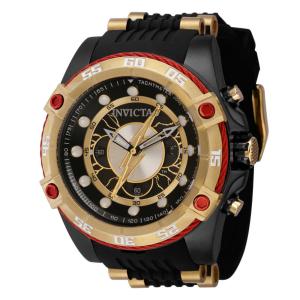 1 EDIO LIMITADA - Relgio masculino DC Comics Flash - 52 mm. Ouro. Preto 37384-N1