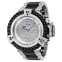 1 EDIO LIMITADA - Relgio masculino SHAQ Reserve 2,32 quilates diamante automtico - 54 mm. Ao. Preto 37484-N1