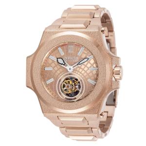 1 EDIO LIMITADA - Reserve Jason Taylor Thunderbolt Relgio Mecnico Masculino - 55mm. Rosa ouro. Exploso de tiro
