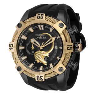 1 EDIO LIMITADA - Relgio masculino Marvel Loki - 52 mm. Preto 37605-N1