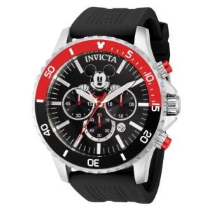 1 EDIO LIMITADA - Relgio masculino Disney Limited Edition Mickey Mouse - 48 mm. Preto 39515-N1