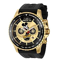 1 EDIO LIMITADA - Relgio masculino Disney Limited Edition Mickey Mouse - 48 mm. Preto 39045-N1