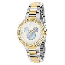 Relógio Feminino Invicta Disney Edição Limitada Mickey Mouse 36 mm Mostrador Madrepérola