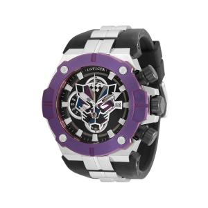 1 EDIO LIMITADA - Relgio masculino Marvel Black Panther - 52 mm. Preto 36355-N1