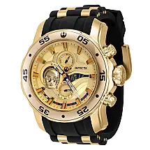 1 EDIO LIMITADA - Relgio masculino Star Wars C-3PO - 48 mm. Ouro. Preto 40075-N1