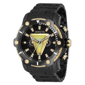 1 EDIO LIMITADA - Relgio masculino DC Comics Black Adam com mostrador em madreprola - 51,5 mm. Preto 37885-N1