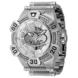 1 EDIO LIMITADA - Relgio Masculino DC Comics Batman Automtico - 52mm. Ao. Prata 40985-N1