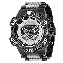 1 EDIO LIMITADA - Relgio masculino DC Comics Superman - 52 mm. Preto. Cinza 41095-N1