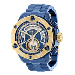1 EDIÇÃO LIMITADA Invicta Reserve SHAQ 0,27 Carat Diamond Relógio Masculino com Mostrador Madrepérola 52mm, Azul Escuro 37495 N1