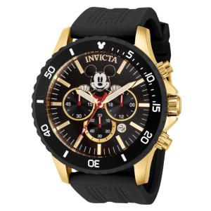 1 EDIO LIMITADA - Relgio masculino Disney Limited Edition Mickey Mouse - 48 mm. Preto 39516-N1
