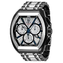 1 EDIO LIMITADA - Reserve Jason Taylor Swiss Ronda Z60 Calibre Relgio Masculino - 48mm. Ao. Preto 33226-N1