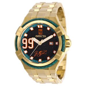 Relógio Masculino Automático Jason Taylor, Invicta 28526 N1, Dourado Edição Limitada