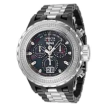 1 EDIO LIMITADA - Reserva SHAQ 1 quilate diamante suo Ronda 8040.N calibre relgio masculino com mostrador em