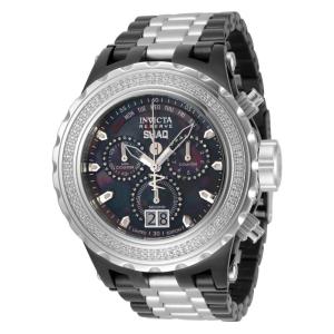 1 EDIO LIMITADA - Reserva SHAQ 1 quilate diamante suo Ronda 8040.N calibre relgio masculino com mostrador em