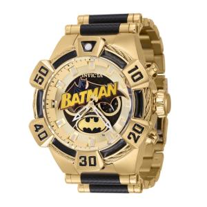 1 EDIO LIMITADA - Relgio masculino DC Comics Batman - 52 mm. Ouro. Preto 41136-N1