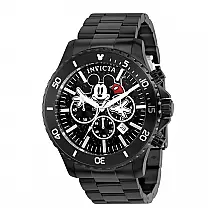 1 EDIO LIMITADA - Relgio masculino Disney Limited Edition Mickey Mouse - 48 mm. Preto 39046-N1