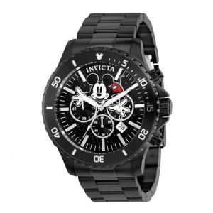 1 EDIO LIMITADA - Relgio masculino Disney Limited Edition Mickey Mouse - 48 mm. Preto 39046-N1