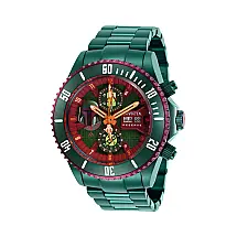 1 EDIÇÃO LIMITADA Invicta Star Wars Boba Fett Automatic Relógio Masculino 47mm, Verde 27166 N1