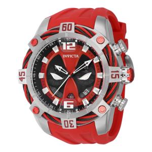 1 EDIO LIMITADA Relgio masculino Marvel Deadpool 52 mm. Vermelho 37366-N1