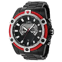 1 EDIO LIMITADA - Relgio masculino Star Wars Kylo Ren - 52 mm. Preto 40086-N1