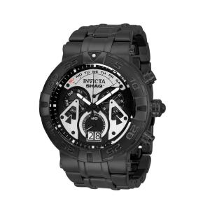 Relógio Masculino de Quartzo SHAQ, Invicta 33786 N1, Preto Edição Limitada