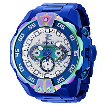 1 EDIO LIMITADA - Relgio Reserva Automtico Masculino com Mostrador em Madreprola - 57mm. Azul 40196-N1