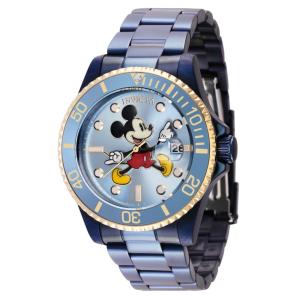 1 EDIO LIMITADA - Relgio masculino Disney Limited Edition Mickey Mouse - 40 mm. Azul 41196-N1