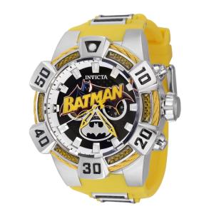 1 EDIO LIMITADA - Relgio masculino DC Comics Batman - 52 mm. Preto. Amarelo 41117-N1