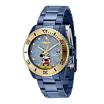 1 EDIO LIMITADA - Relgio feminino Disney Limited Edition Mickey Mouse - 38 mm. Azul 41217-N1