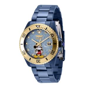 1 EDIO LIMITADA - Relgio feminino Disney Limited Edition Mickey Mouse - 38 mm. Azul 41217-N1