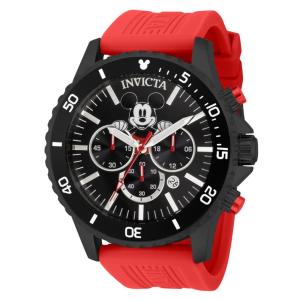 1 EDIO LIMITADA - Relgio masculino Disney Limited Edition Mickey Mouse - 48 mm. Vermelho 39517-N1