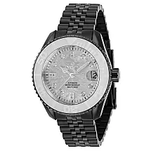 Relógio Feminino Automático Pro Diver 0,03 quilates com Diamante e Mostrador Meteorito, Invicta 32827 N1, Preto Edição Limitada