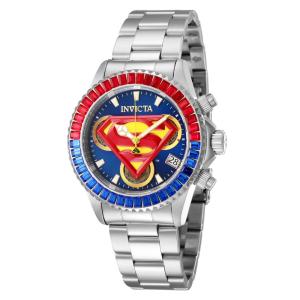 1 EDIO LIMITADA - Relgio feminino DC Comics Superman Swiss Ronda Z60 calibre - 40 mm. Ao 41267-N1