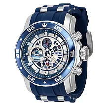 1 EDIO LIMITADA - Relgio masculino Star Wars R2-D2 - 48 mm. Ao. Azul 40077-N1