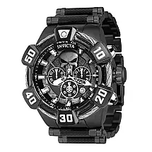 1 EDIO LIMITADA Relgio masculino Marvel Punisher 52 mm. Preto 37687-N1