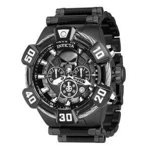 1 EDIO LIMITADA Relgio masculino Marvel Punisher 52 mm. Preto 37687-N1