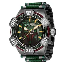 1 EDIO LIMITADA - Star Wars Boba Fett Automtico Relgio Masculino - 52mm. Bronze. Verde 40608-N1