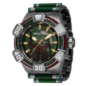 1 EDIO LIMITADA - Star Wars Boba Fett Automtico Relgio Masculino - 52mm. Bronze. Verde 40608-N1