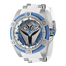 1 EDIO LIMITADA - Relgio masculino Star Wars Bo Katan - 52 mm. Azul. Branco 41318-N1