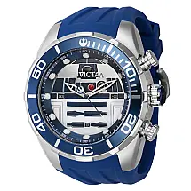 1 EDIO LIMITADA - Relgio masculino Star Wars R2-D2 - 50 mm. Azul 40078-N1