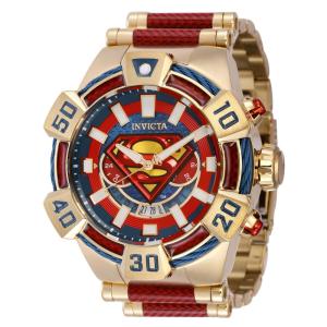 1 EDIO LIMITADA - Relgio masculino DC Comics Superman - 52 mm. Ouro. Vermelho 41088-N1