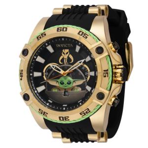 1 EDIO LIMITADA - Relgio masculino Star Wars The Child - 52 mm. Ouro. Preto 41209-N1